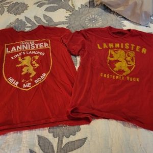 Game of Thrones House Lamister Tees